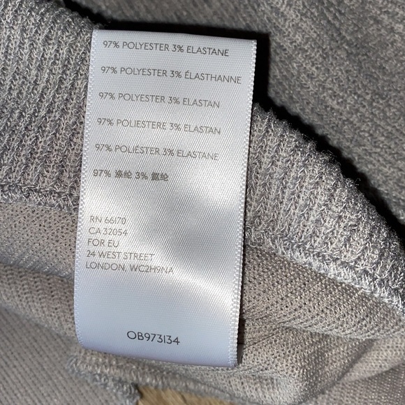 Urban Outfitters Gray Slouchy Ribbed Crop Top - Picture 6 of 9